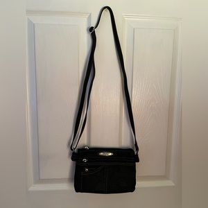 NWOT Black Wallet Purse w/ Strap